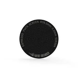 Espresso Puck Screen-Titanium Black - 58.5mm(0.2mm) (MHW-3BOMBER)