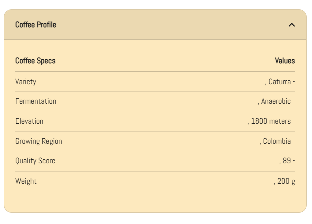 Colombia- Coconut (FERMENTATION LAB ROASTERY) - الصورة 4