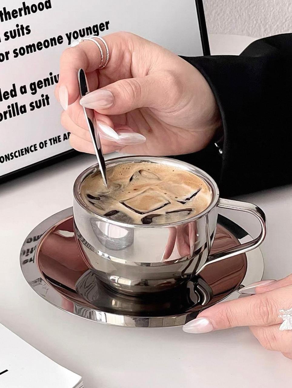 Niche Coffee Cup and Saucer Set