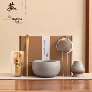 Matcha Bowl Set With Spout
