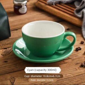 Cappuccino Latte Art Coffee Cup