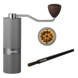 Racing M1 Manual Coffee Grinder Grey Titanium Plating Burr (MHW-3BOMBER)