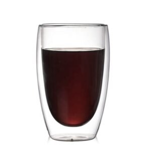 450ml Cup Double Wall Glass