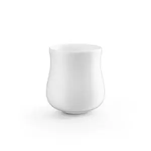 Aura Series Ceramic Cup- 150ml- Thin- White (MHW- 3BOMBER)