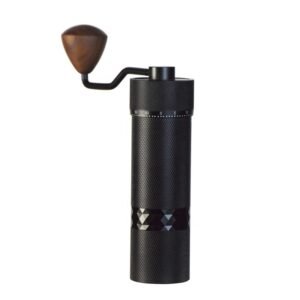 External Adjustment Manual Grinder I Black 38mm 6 Pins I Capacity: 25g