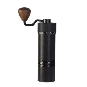 External Adjustment Manual Grinder I Black 38mm 6 Pins I Capacity: 25g
