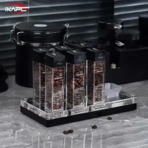 Coffee Bean Cellars with Stand & Hopper 6 Tubes and 12 Tubes (iKAPE)