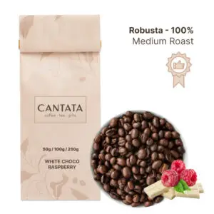 White Choco Raspberry 250g (CANTATA)