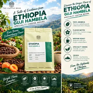 ETHIOPIA GUJI HAMBELA 250g BLACK SMITH ROASTERY