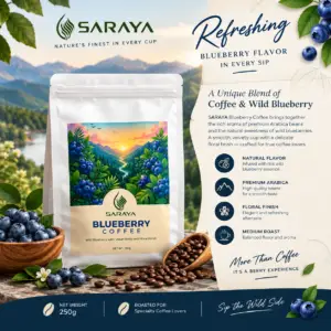 SARAYA Blueberry Coffee 250g